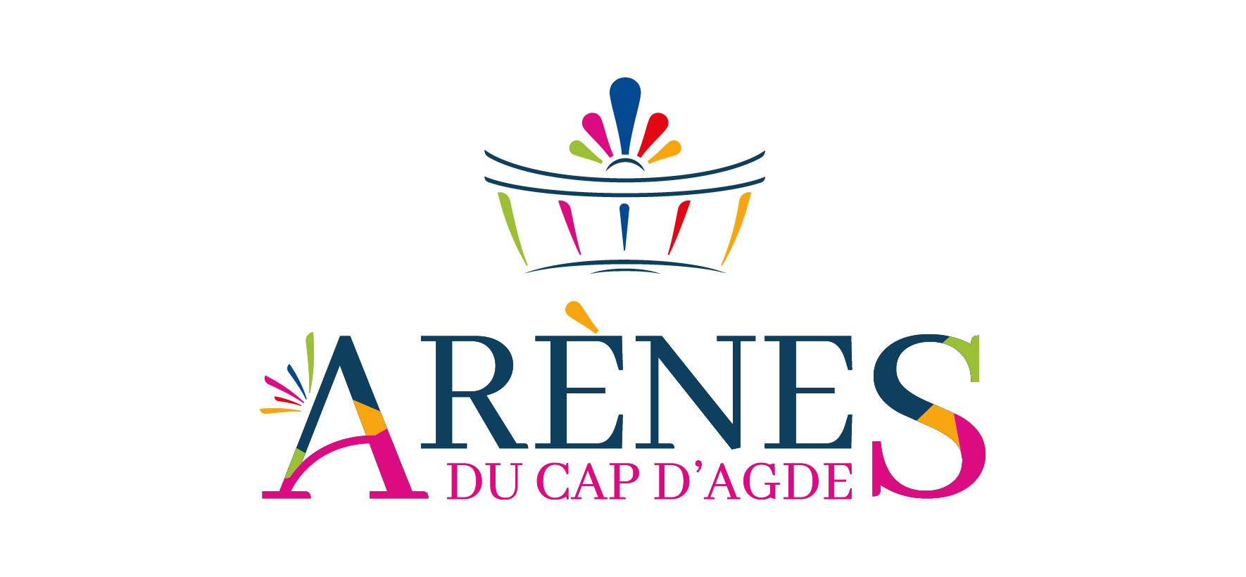Logo des Arènes du Cap d'Agde en couleur